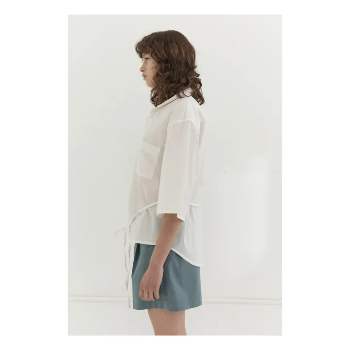 Deiji Studios Set Double Loop Coton Bio | Blanc