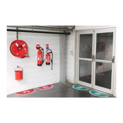 CEP Take Care - Sticker de signalisation : lutte incendie - extincteur rouge