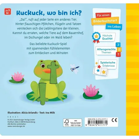 Ravensburger Schau mal, wer ist da - Allererste Lieblingstiere