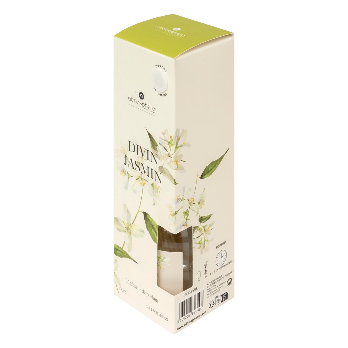 DIFFUSEUR DE PARFUM VERRE OUDY 100ML JASMIN