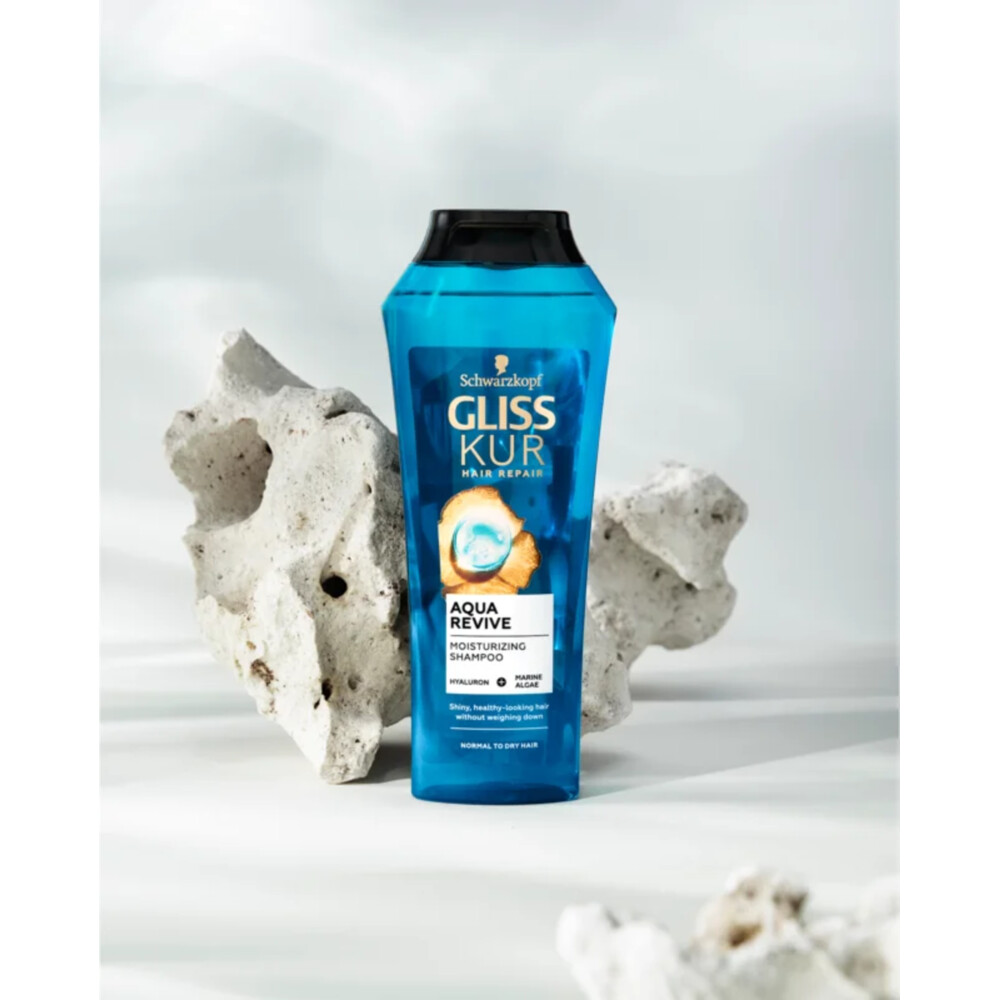 6x Gliss Aqua Revive Shampoo250 ml