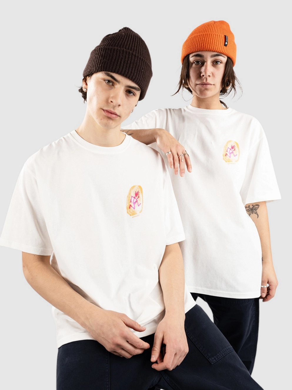 Gramicci Thumbprint T-Shirt white