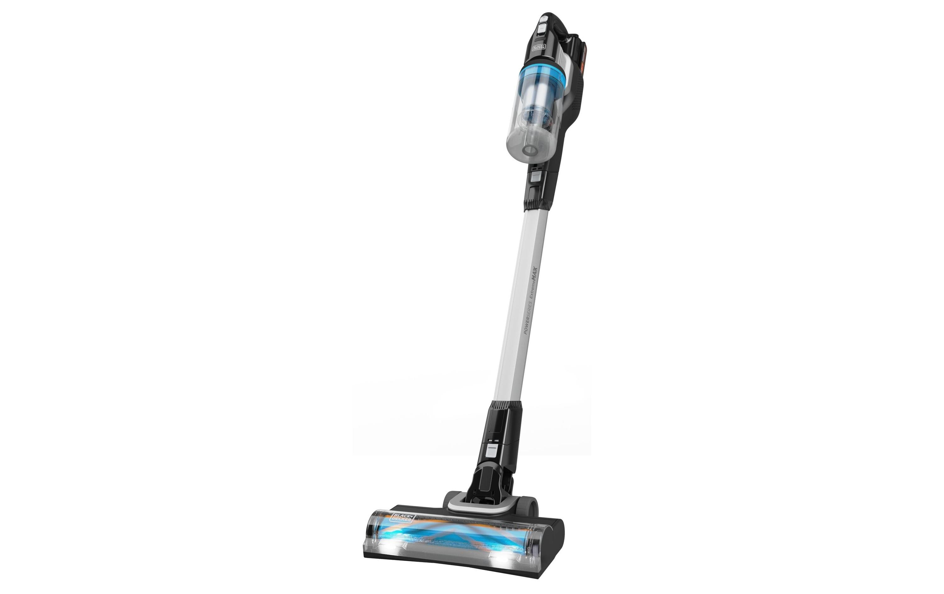 Akku-Hand- und Stielsauger BHFEB520D1 Grau/Schwarz<br>Kabelloser Staubsauger mit Lichtstrahl-Stauberkennung