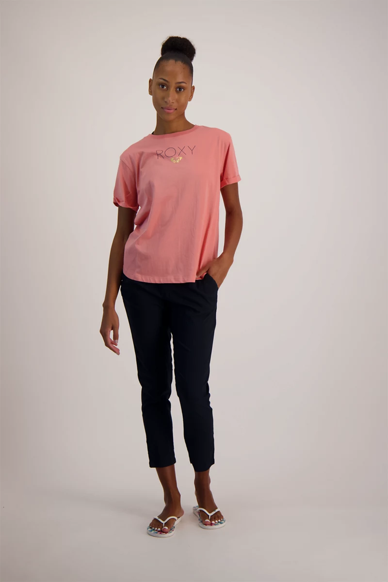 Roxy Sparkle Evening Balance Logo Damen T-Shirt