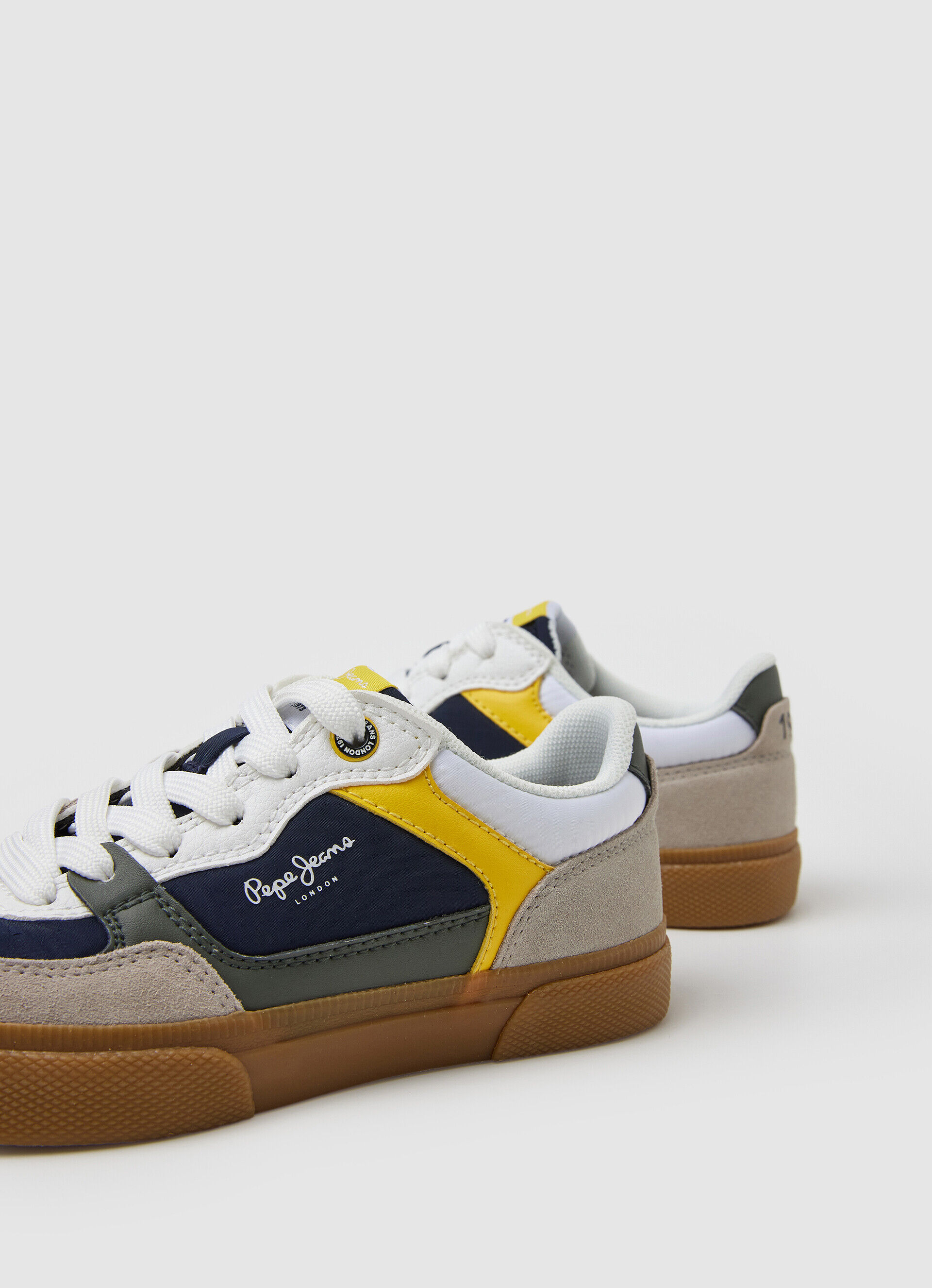 Sapatos de couro Kenton Master - azul marinho