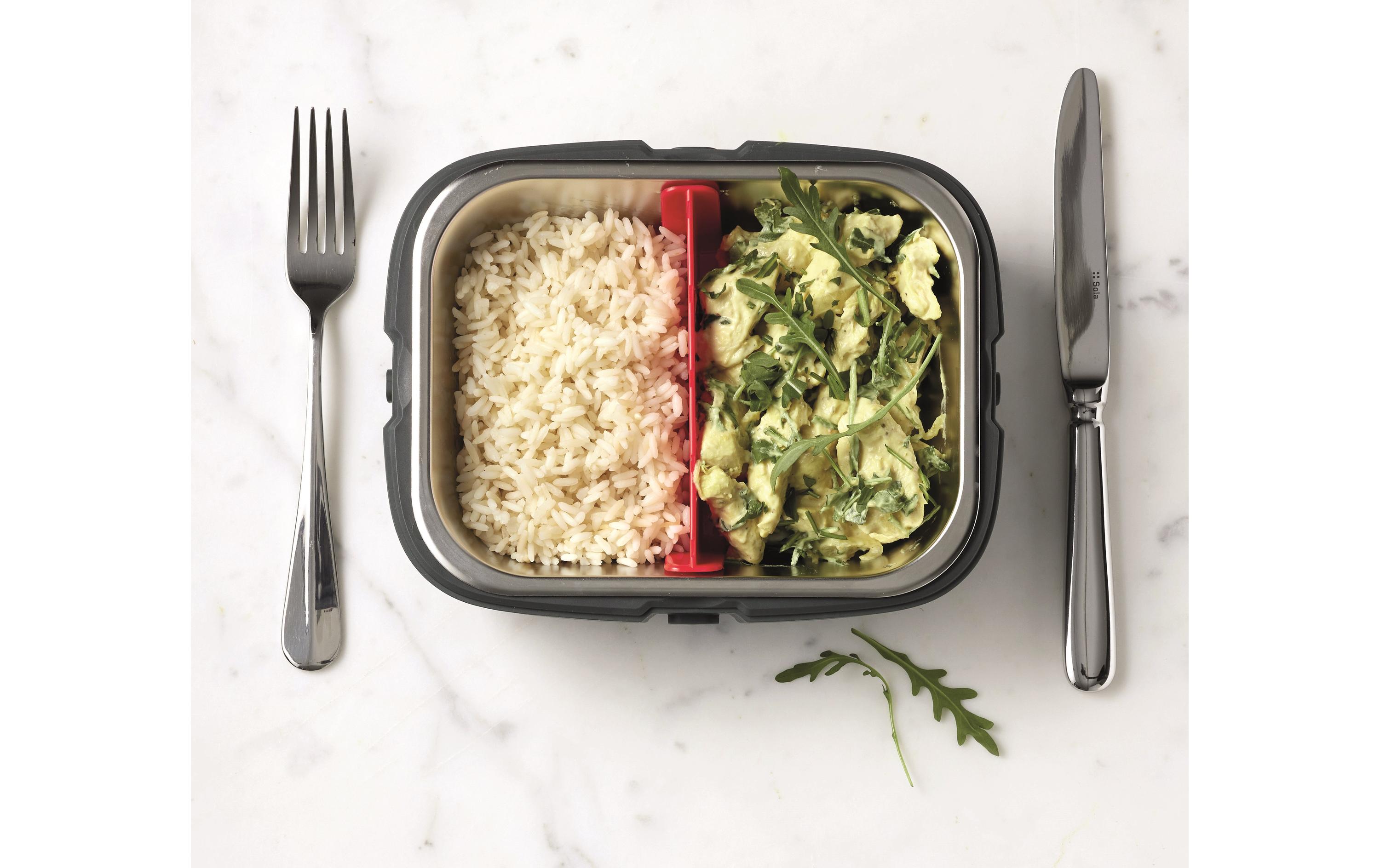 Lunchbox HeatsBox Go 925 ml, Grau<br>Warmhaltebox