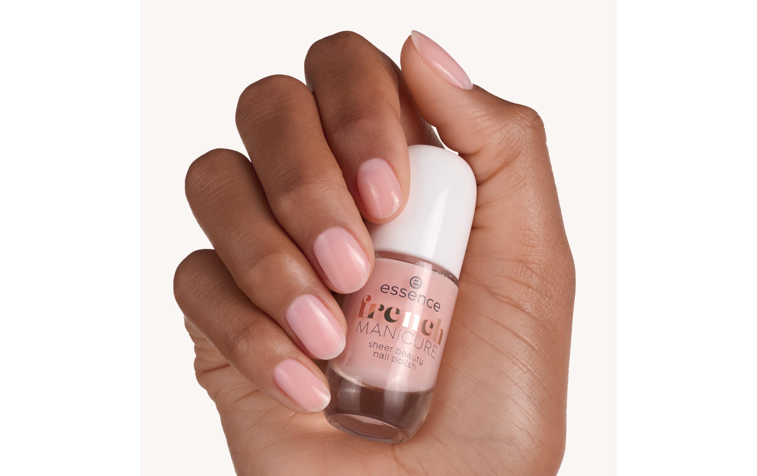 Nagellack Sheer Beauty 02 rosé on iceNagellack für French Nails mit sheerem Finish