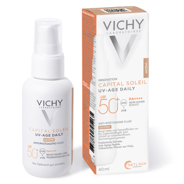 Vichy Capital Soleil UV Age Daily LSF50  tinted light 40 ml