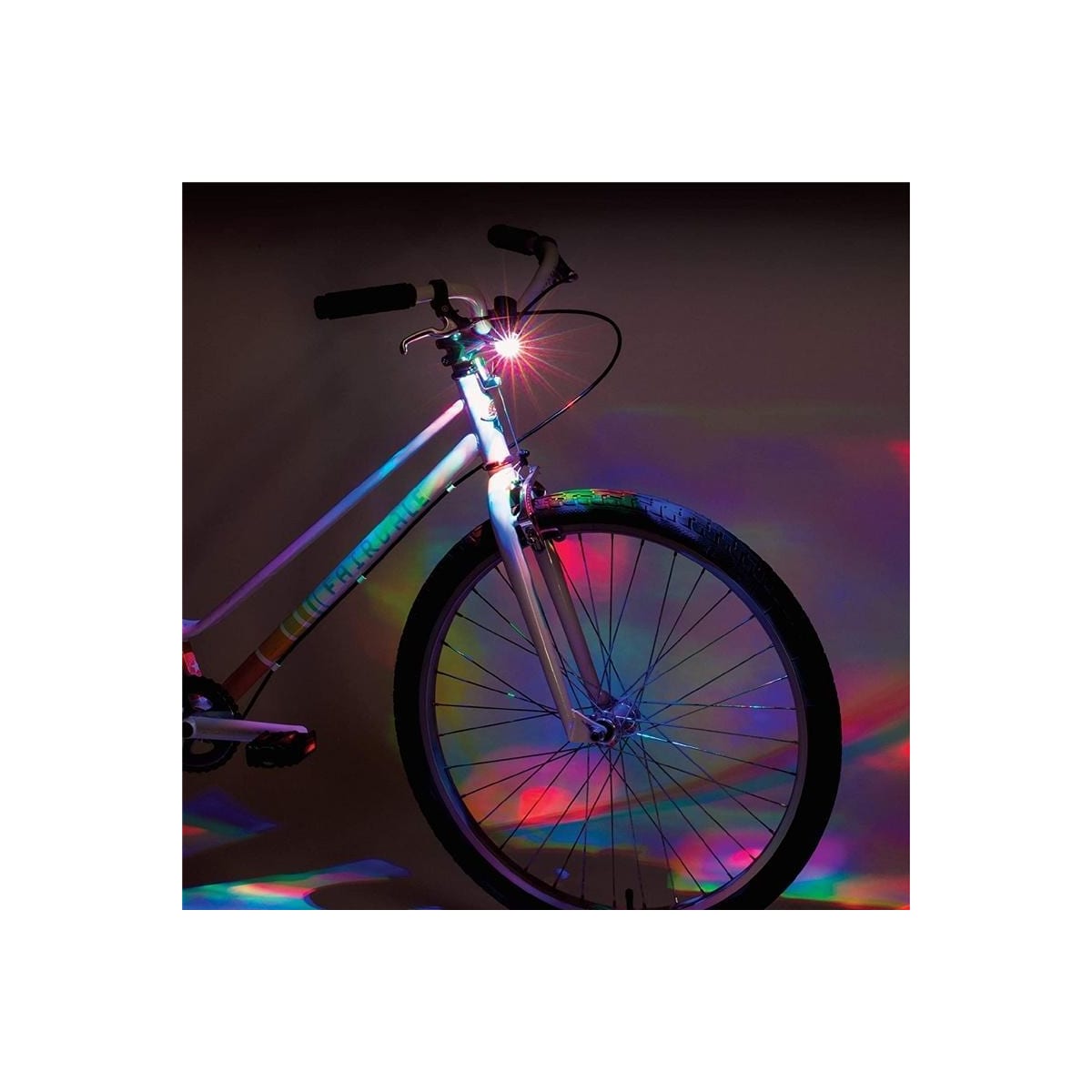 Sykkellykt med Disco-effekt