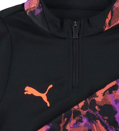 Puma Holzning Bluse - Individuell Cup - Schwarz m. Orange