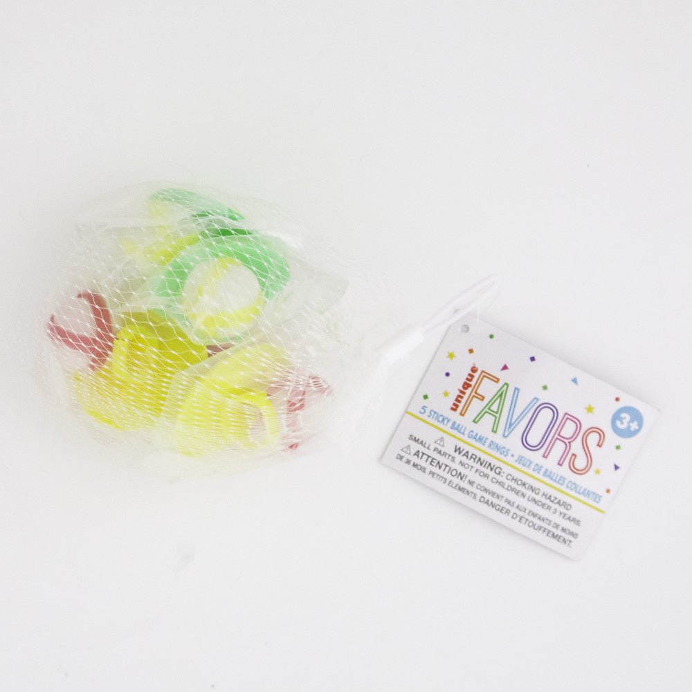 Uitdeelcadeautjes Vangbalsets 4cm 5st