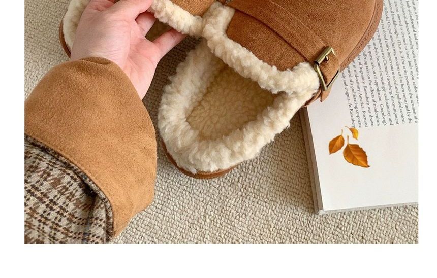 ZORI - Fleece gevoerde pantoffels