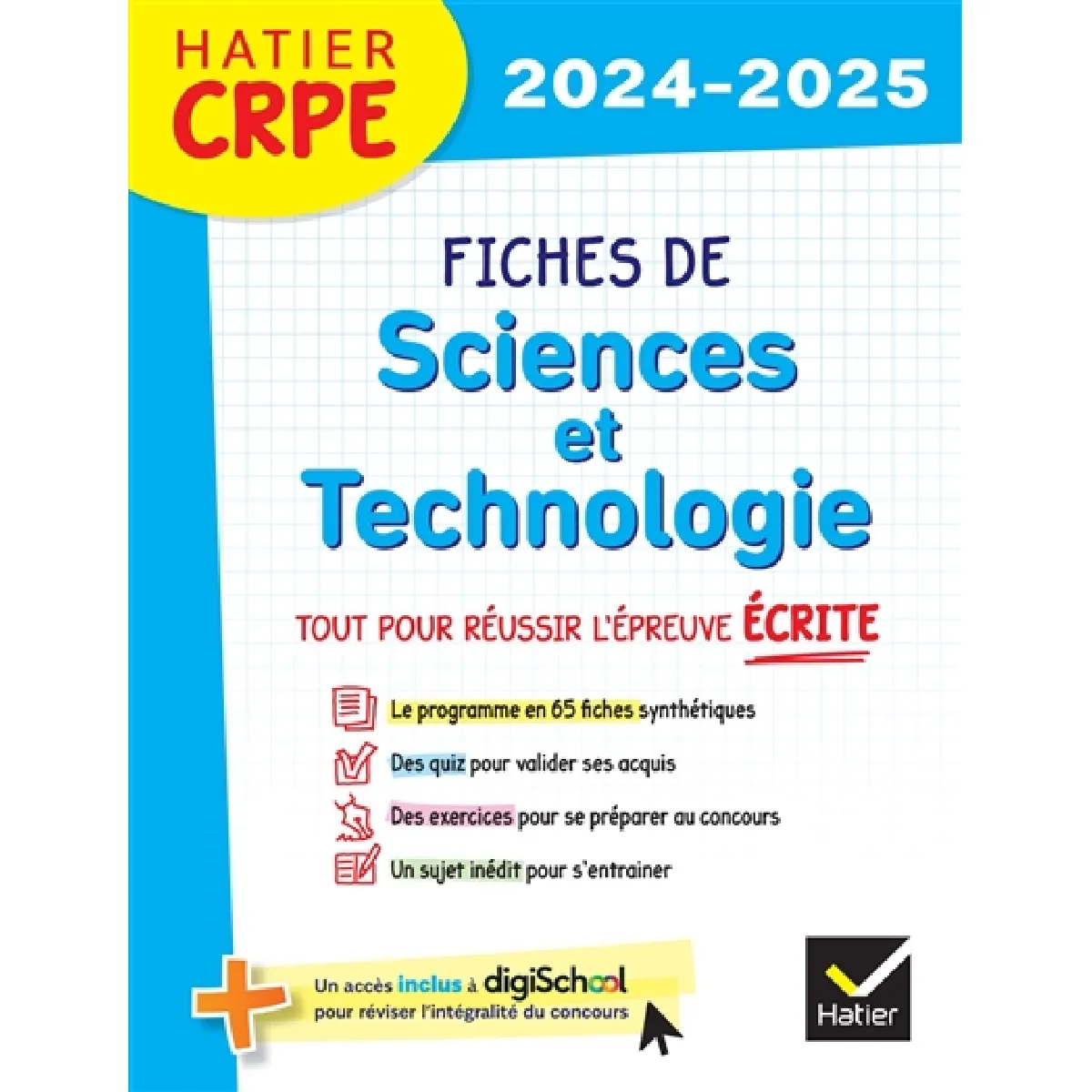 Fiches de sciences et technologie : tout pour réussir l'épreuve écrite : 2024-2025 · Occasion