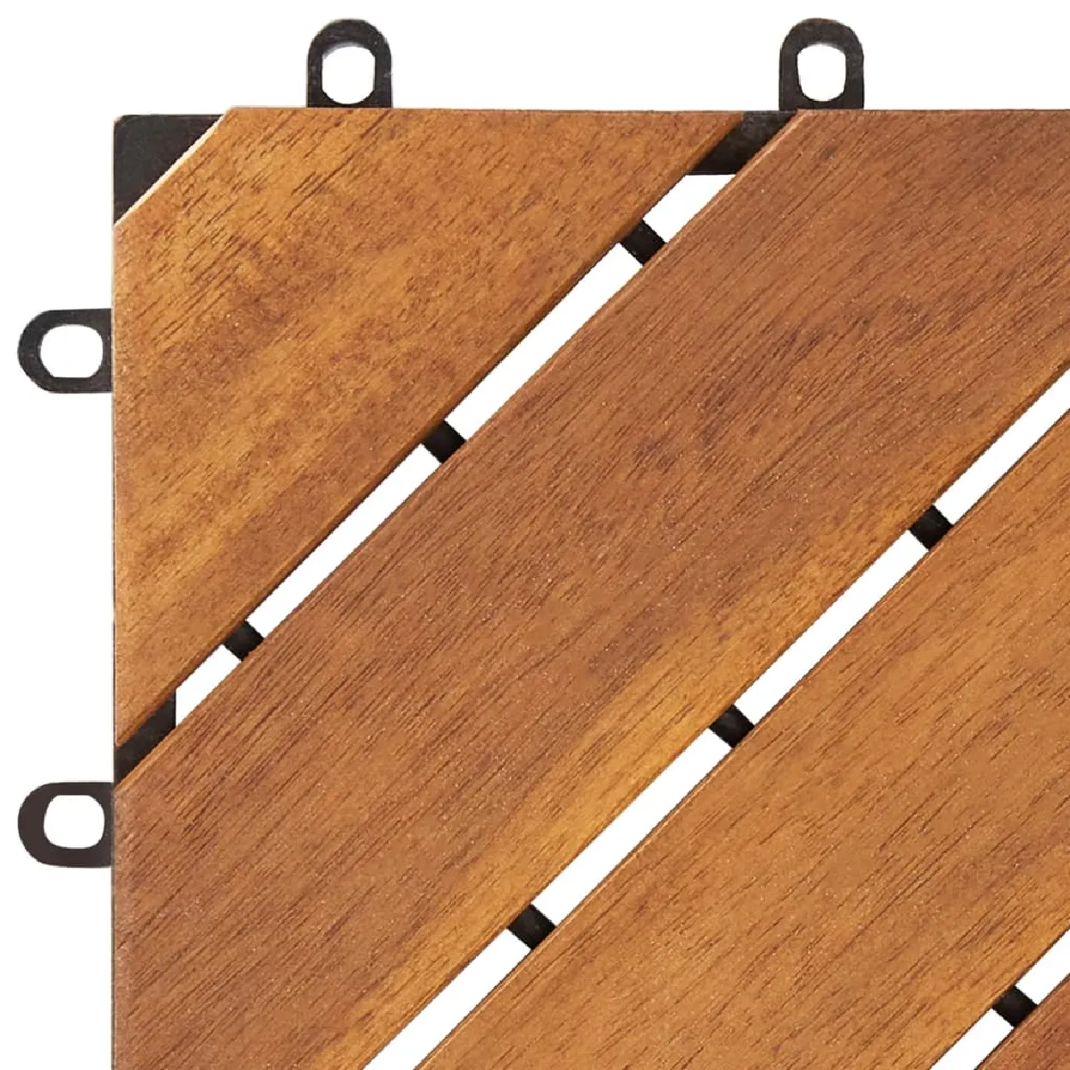 vidaXL Tuiles de terrasse 30x30 cm