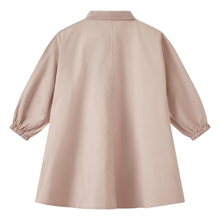 Caramel Robe en Popeline de Coton Anoda | Rose