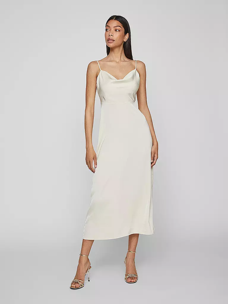 VILA Abendkleid VIRAVENNA  creme