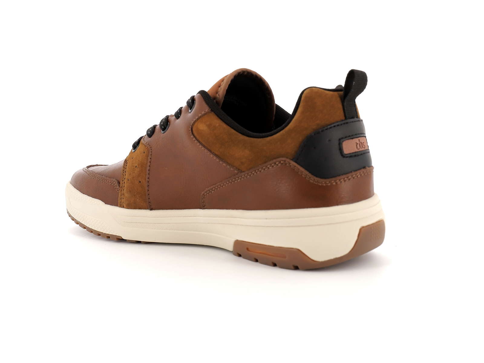 Tbs-NARVAEZ Cuir Marron Foncé