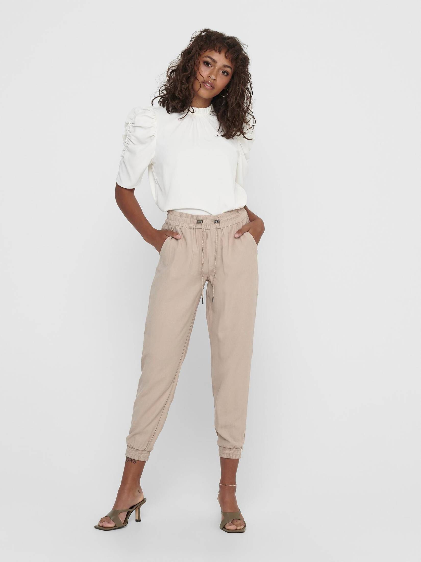 Only| Damen Hose Loose Fit