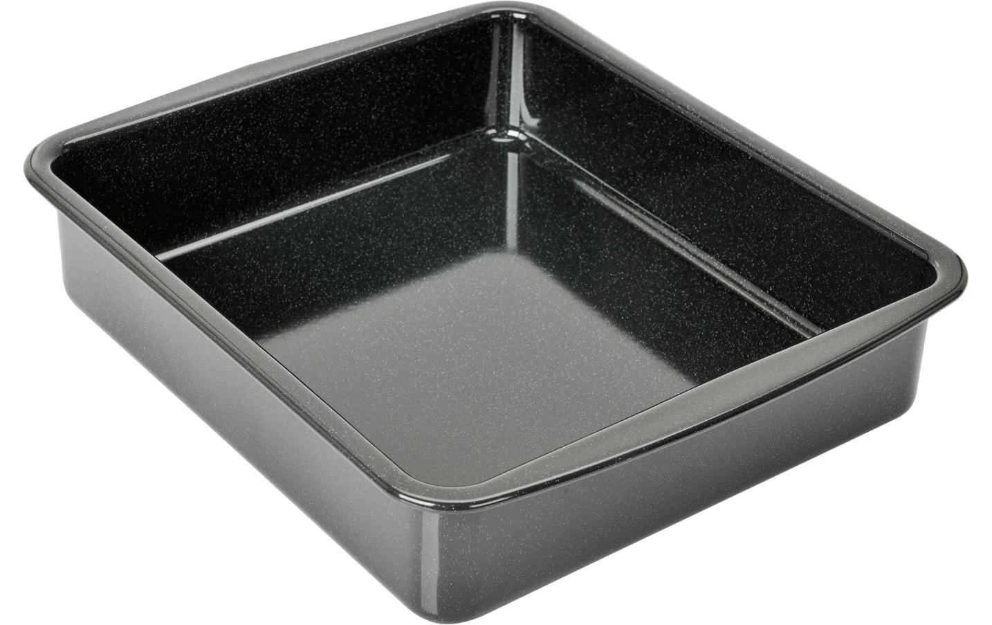 Grill- und Auflaufform, Eckig, SchwarzEckige Auflaufform