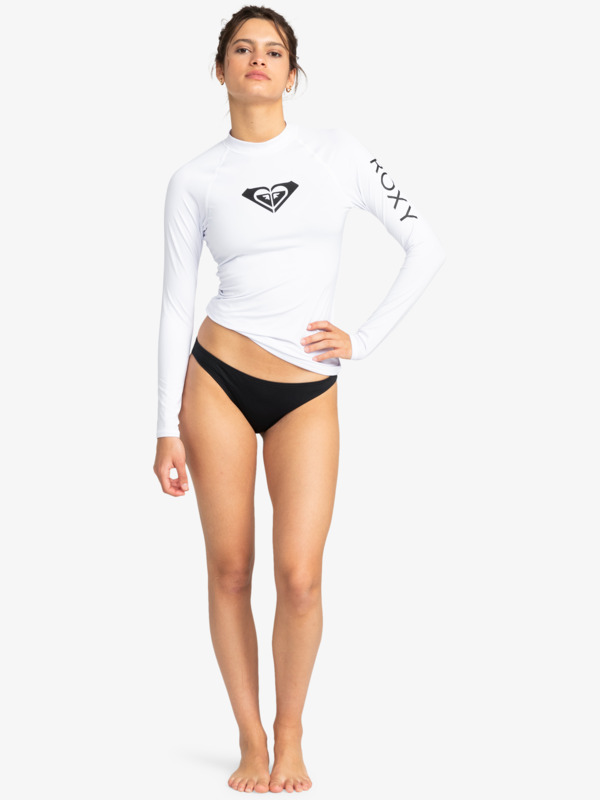 Whole Hearted Lycra manches longues Blanc Femme