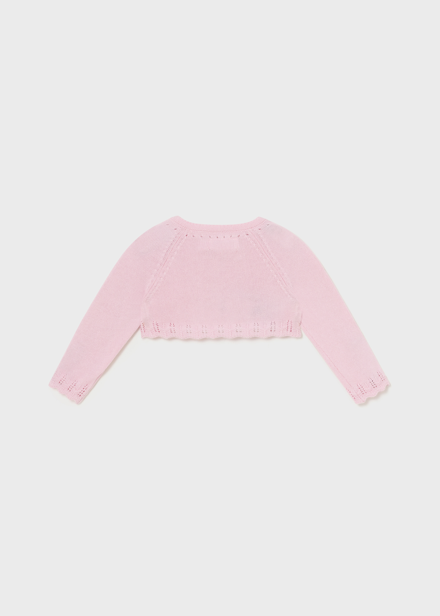 Rebeca tricot Better Cotton recém-nascido em mistura de linho