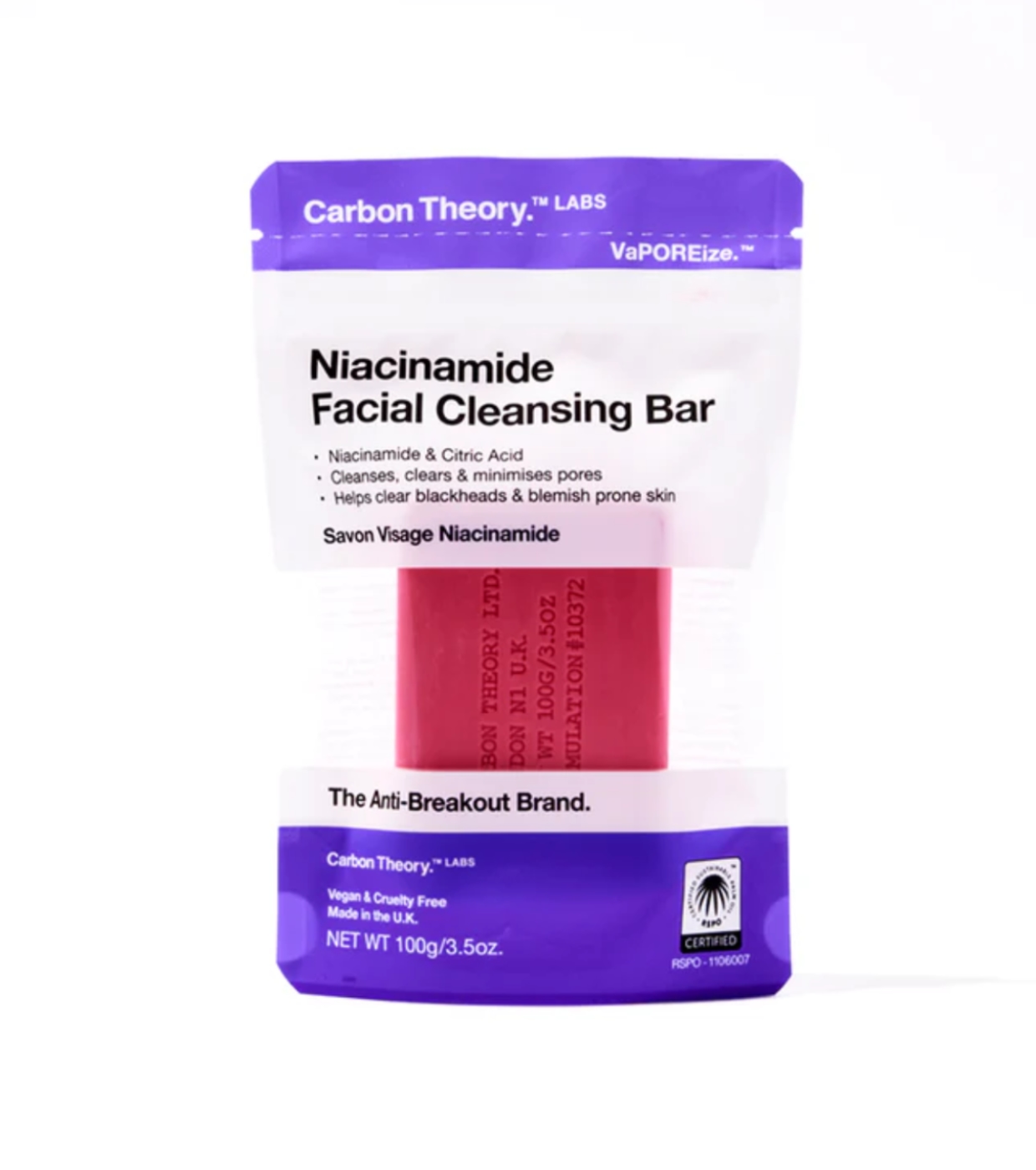Carbon Theory - *VaPOREize* - Niacinamida Lavagem Facial