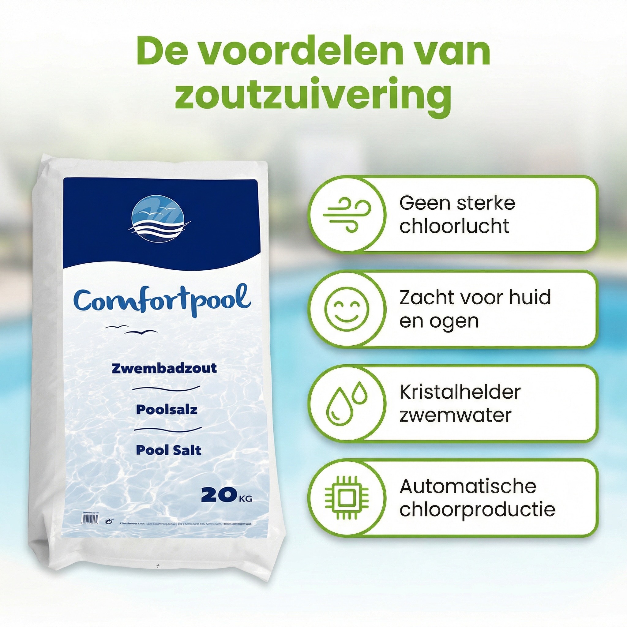 Comfortpool zwembadzout - 20 kg