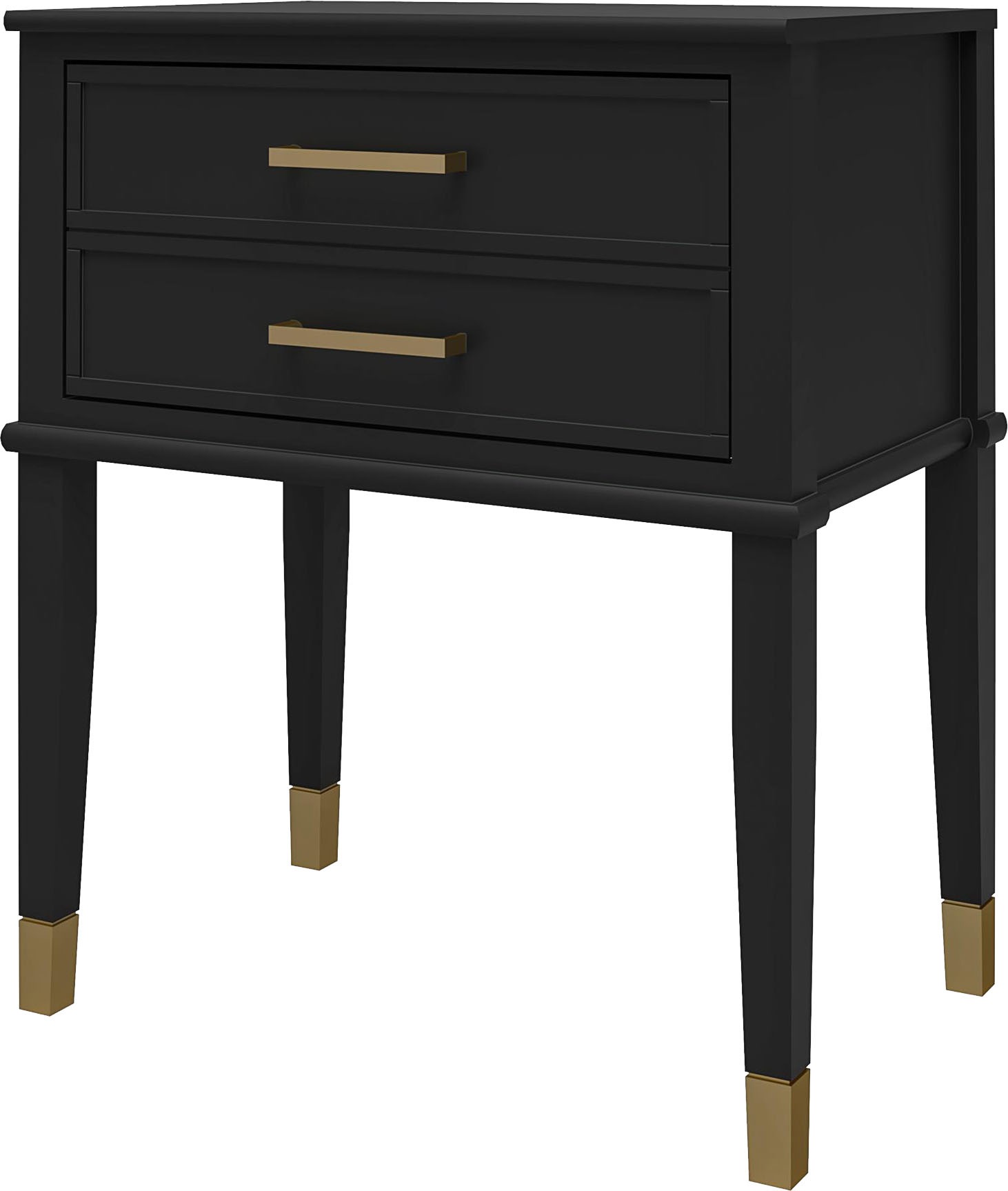 CosmoLiving by Cosmopolitan Beistelltisch »Westerleigh« 1 Stk. tlg. 1 Schublade, aus pflegeleichtem MDF, Beine aus Massivholz, Höhe 72 cm