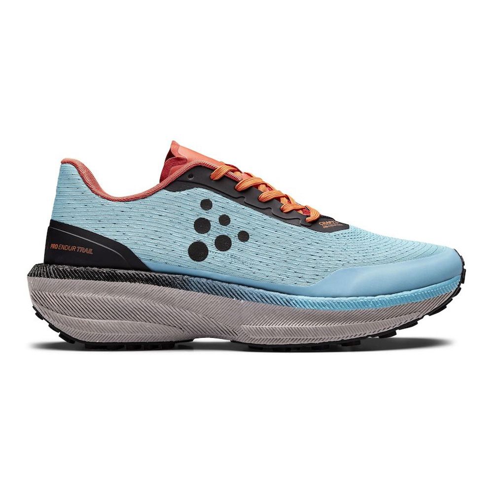 Craft ENDURANCE TRAIL - Chaussures trail Homme aquamarine/heat