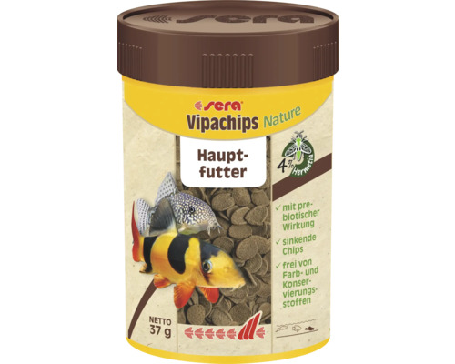 Sera Vipachips Natuur hoofdvoer 100 ml