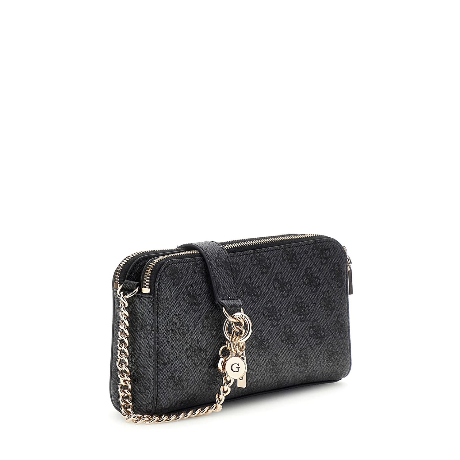 Guess Eco Erica Status Crossbody coal logo