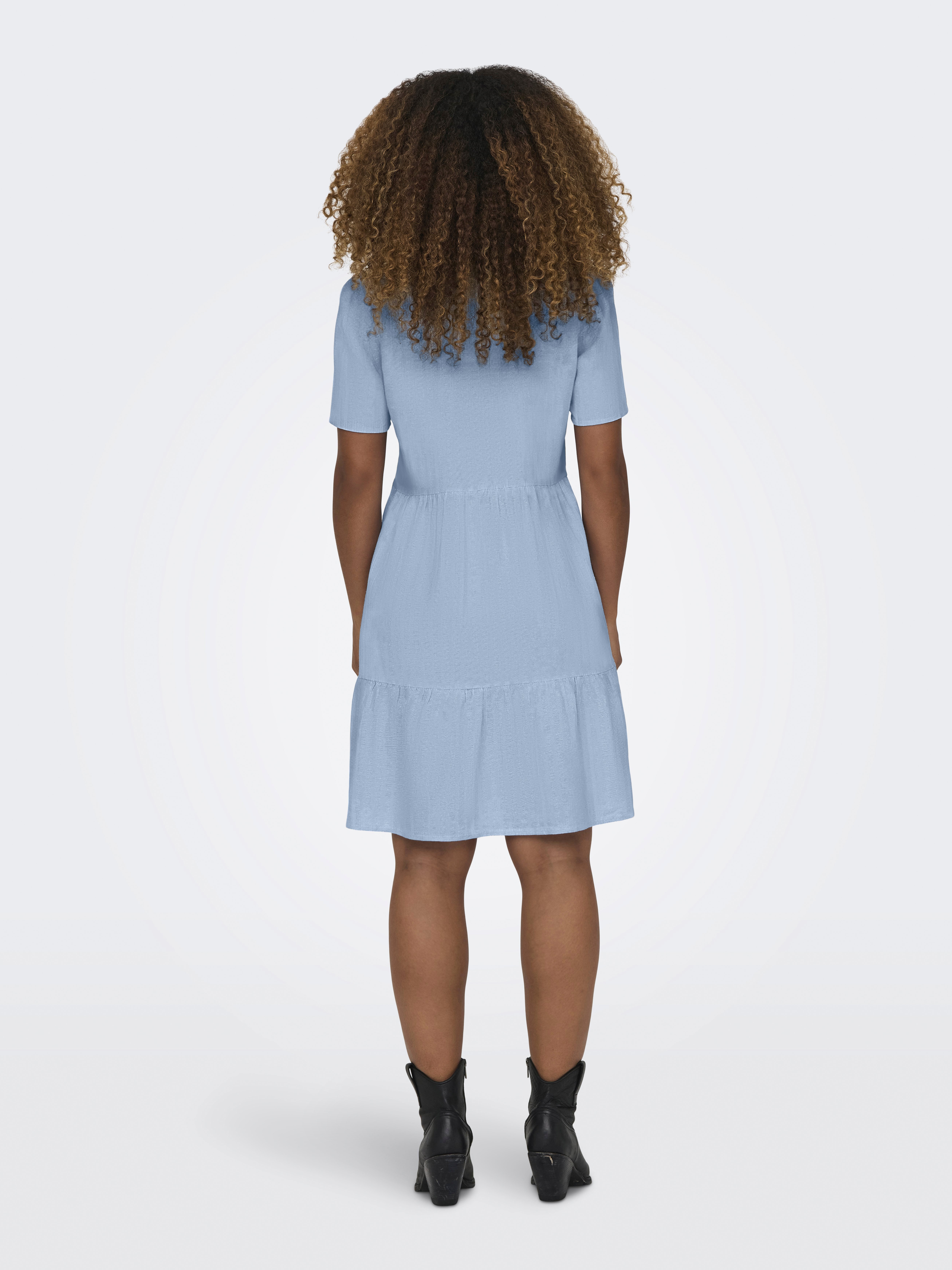 ONLTIRI-CARO Kurzes Kleid Cashmere Blue