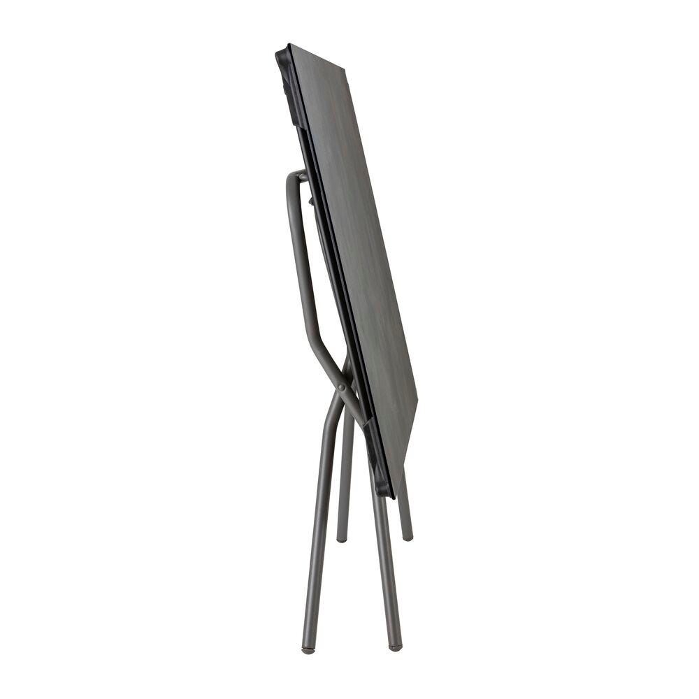 Faltbarer Tisch 139*79*73cm Anytime HPL Grau Fusain-Titane