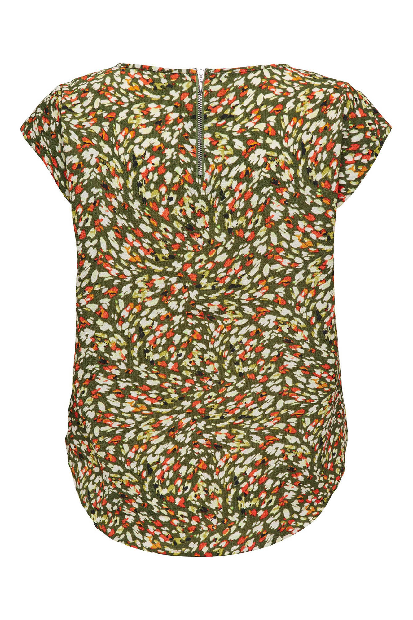 Blusa estampada de manga curta