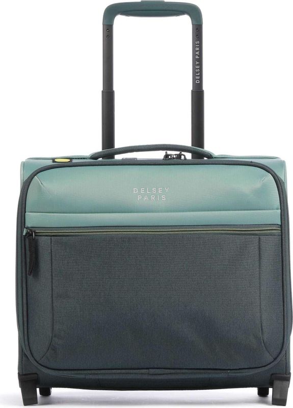 Delsey - Brochant 3 - Reistas - Zwart - 25L - Gerecycled Materiaal