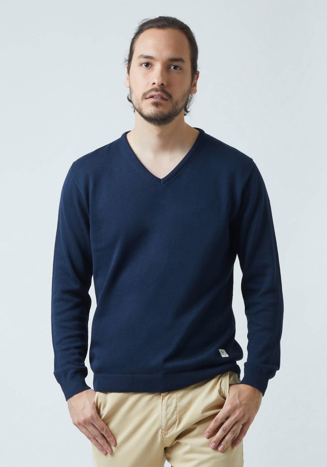 WE ARE ZRCL Herren-Strickpullover Viktor Swiss Edition Blue