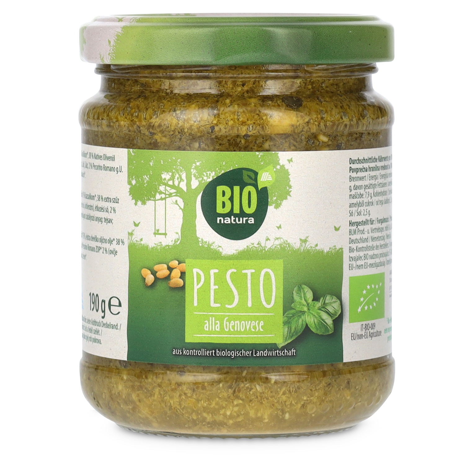BIO NATURA BIO-Pesto, Genovese 190 g