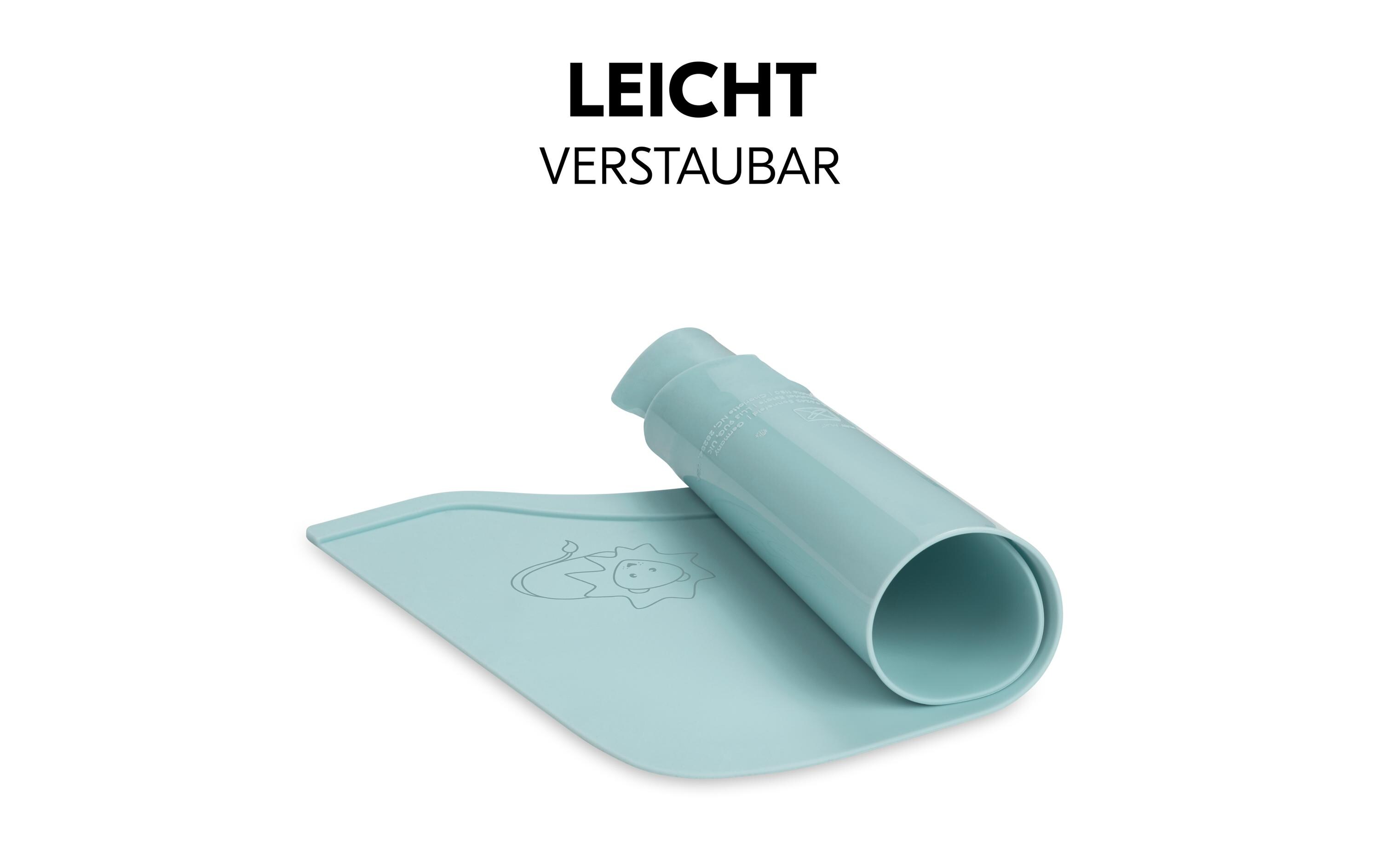 Essbrett-Matte Alpha Wooden Lion MintPlatzdeckchen für Hauck Hochstuhl-Holzessbrett