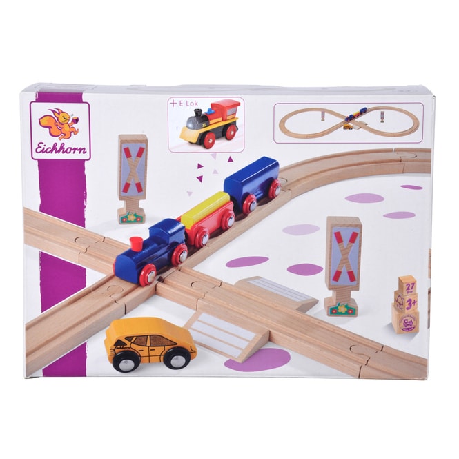 Eichhorn - Achterbahn  - 28 tlg. + GRATIS E-Lok