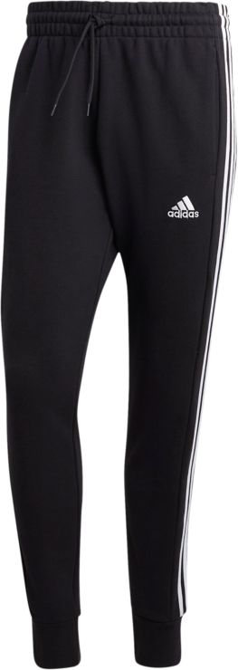 Adidas SportswearEssentials French Terry Tapered Cuff 3-Stripes Pant - schwarz