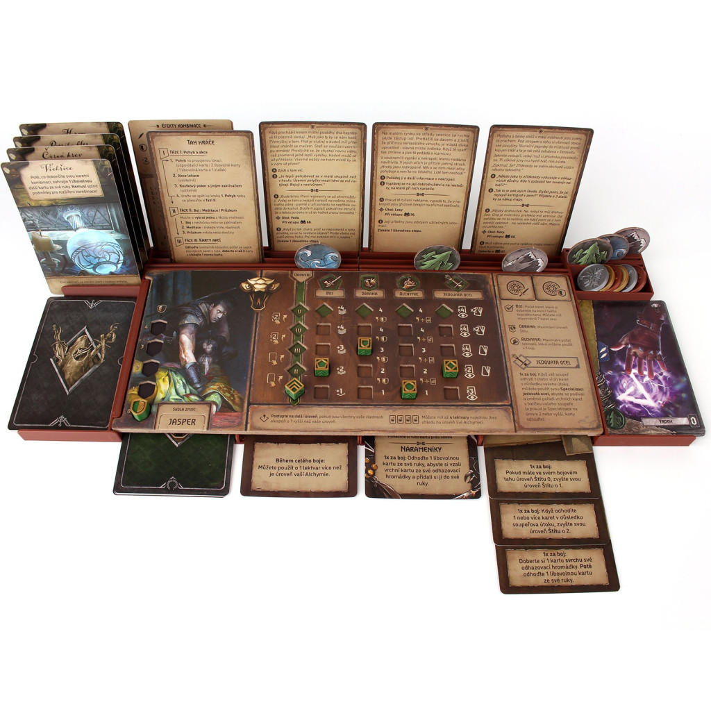 Tableau de bord pour The Witcher - L'Ancien Monde