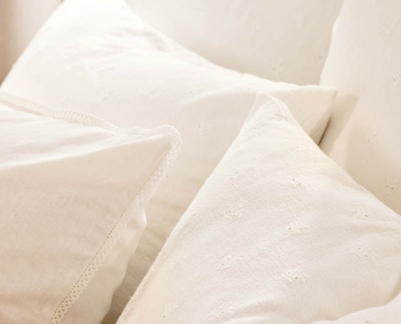 Marna hamp bomull putevar 70x100 cream