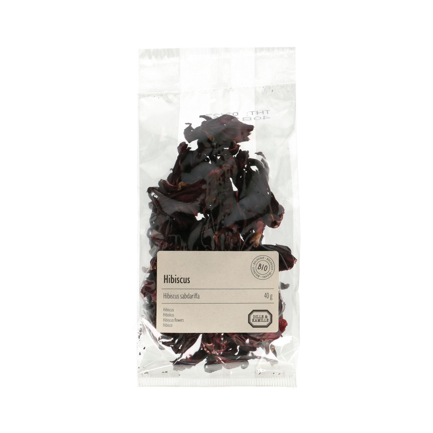 Hibiscus, biologisch, 40 g