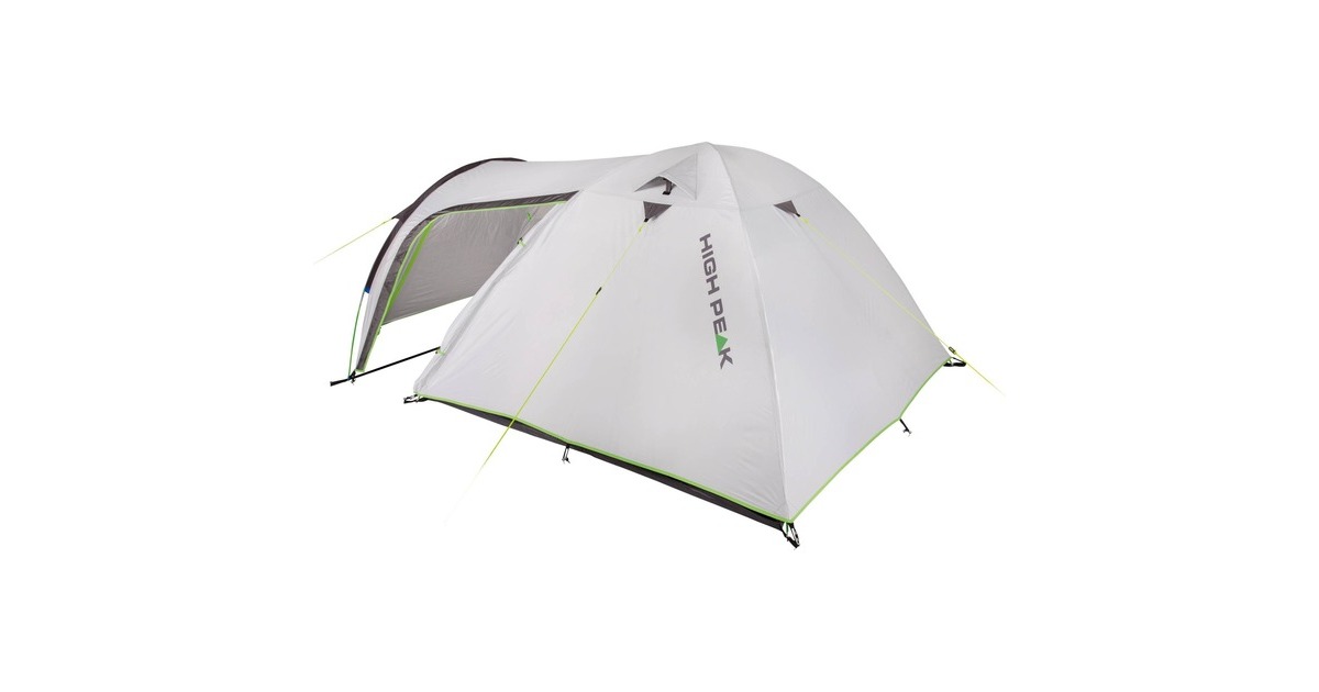 High PeakKira 3.0 tent  (Grijs/neongroen)