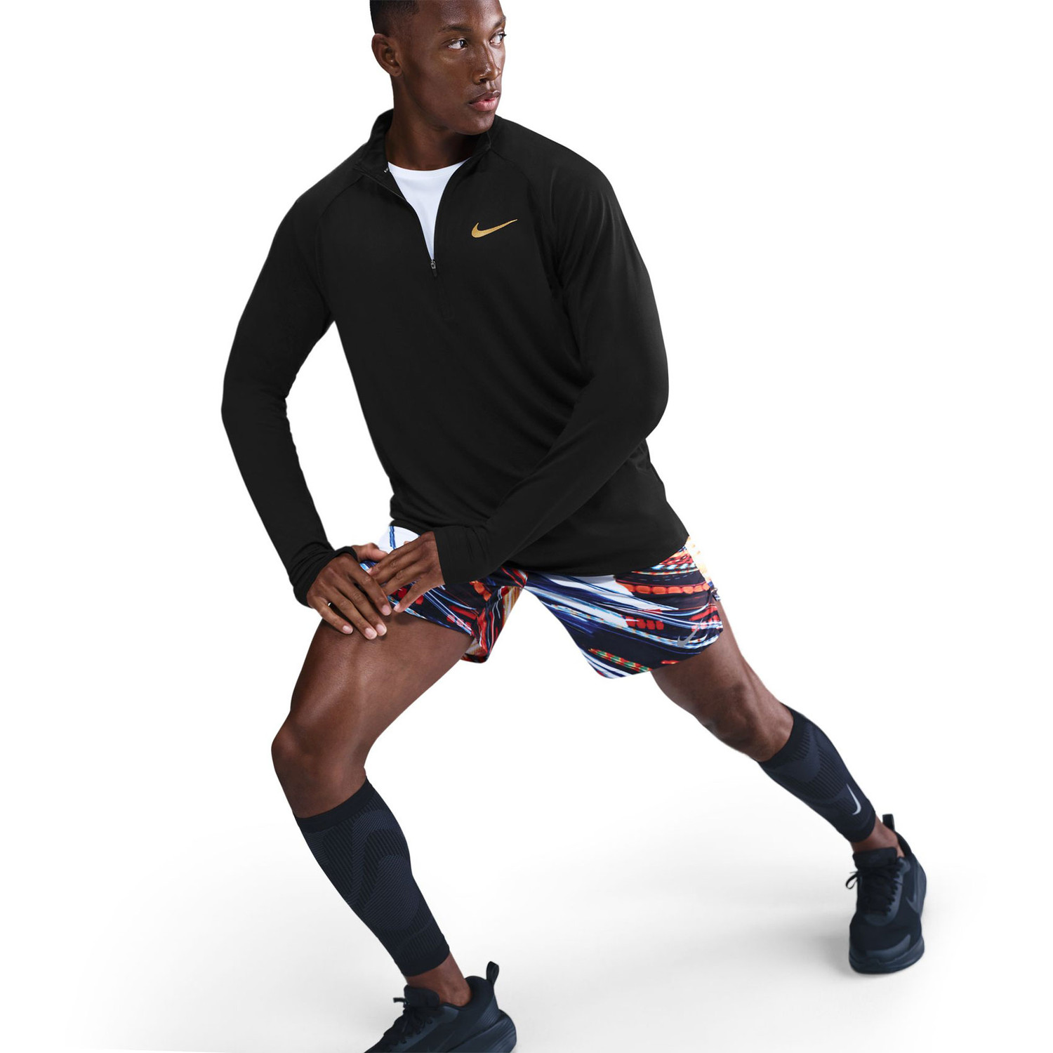 Nike Dri-FIT Jakob Half-Zip Longsleeve Heren