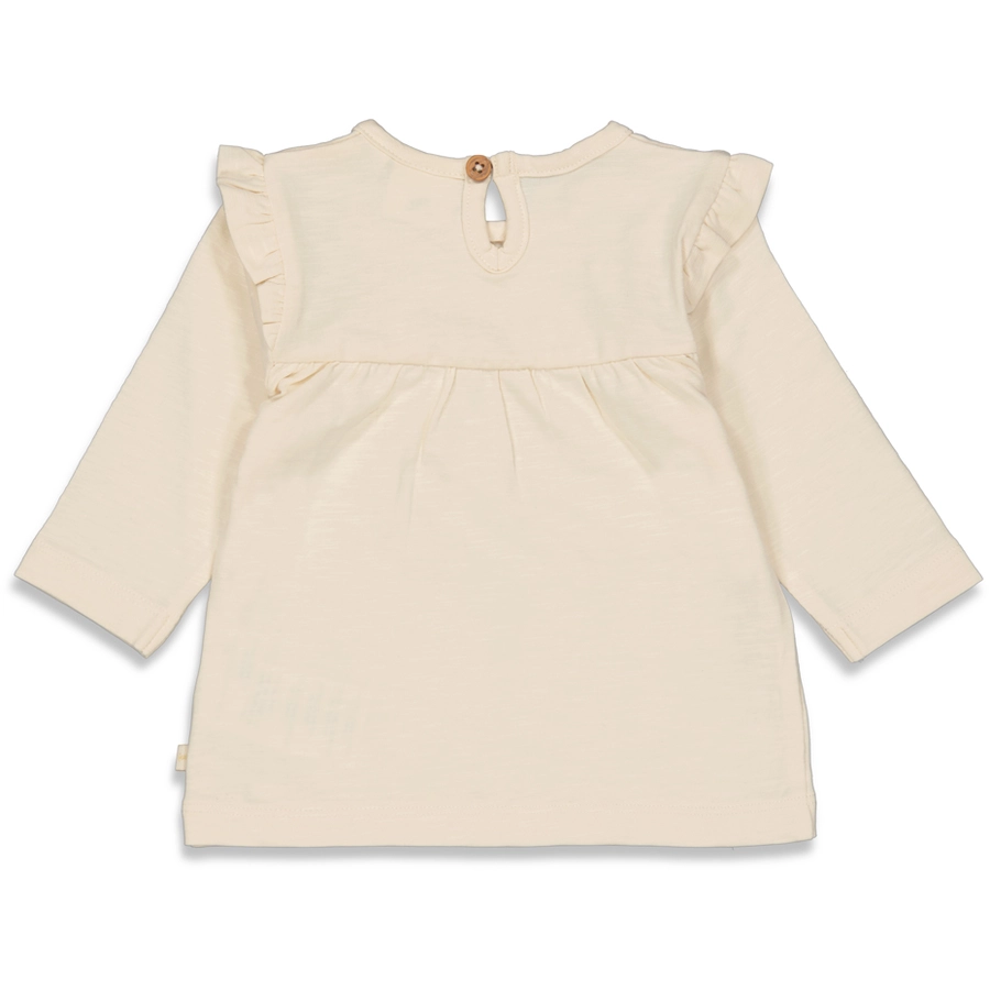 Feetje Langarmshirt Bloom Natur