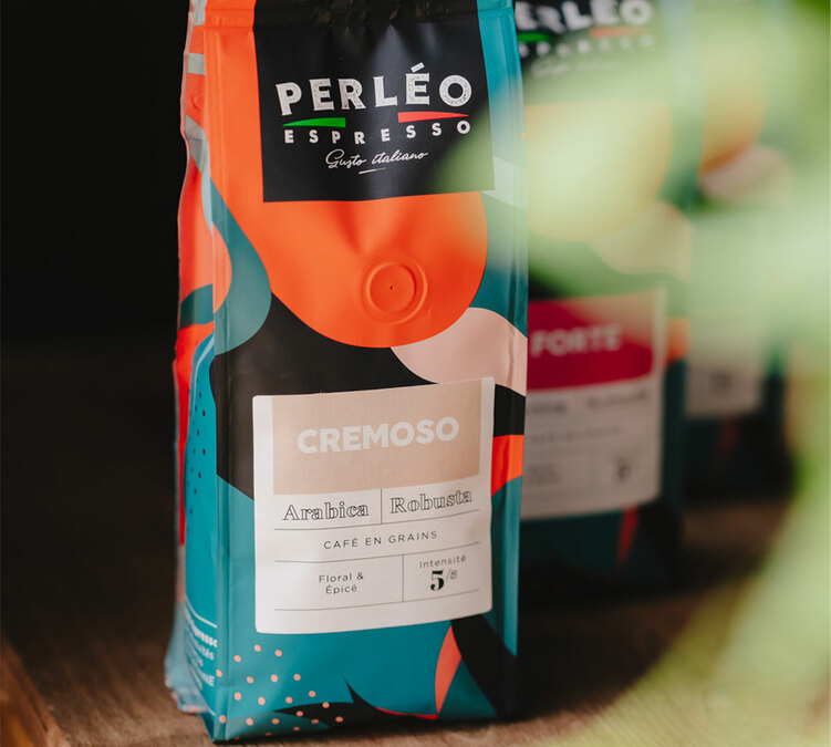 1kg café en grain Cremoso- PERLEO ESPRESSO