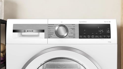 Bosch - WQG233DENL Warmtepompdroger - Wit - Energieklasse A++