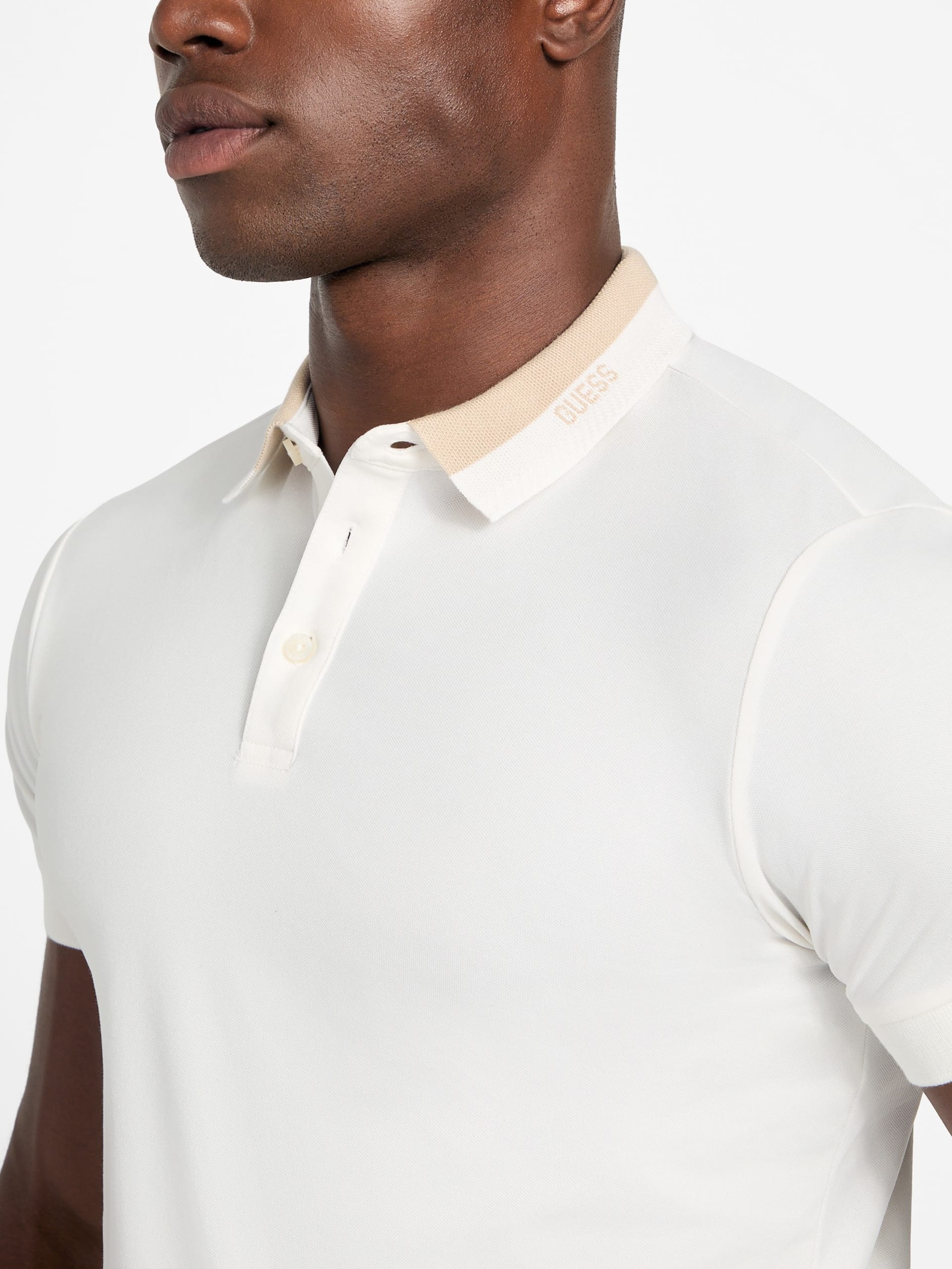 Polo Eco Paul GUESS com gola