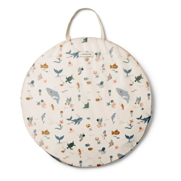 Liewood Tente de plage pop up Cassie | Sea creature/Sandy